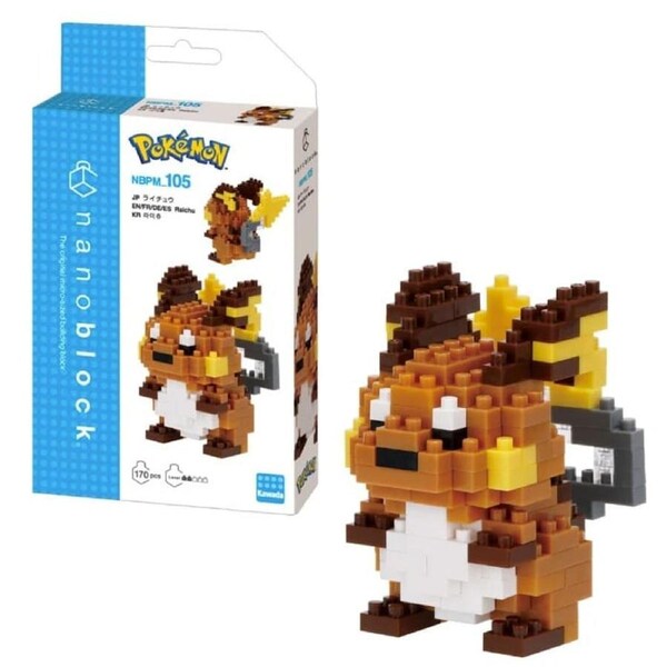 Nanoblock Pokemon Raichu