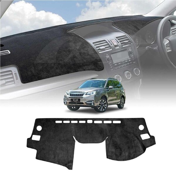 Dash Mat for Subaru Forester 2012-2018 Non-Slip Microfiber Pad Interior Accessories