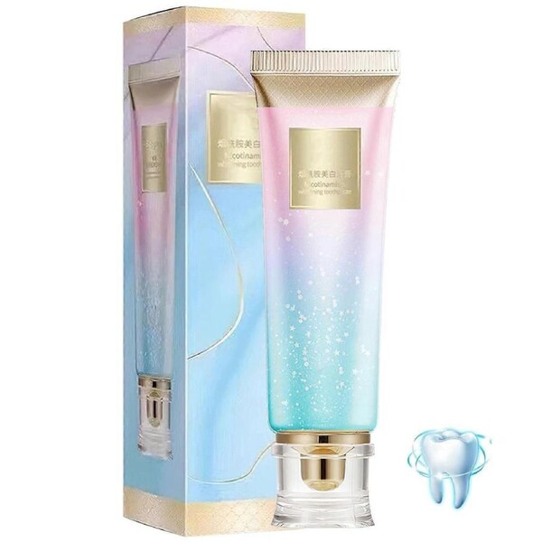 JOYBUY Niacinamide Dazzle White Toothpaste, Body Accel Niacinamide Whitening Toothpaste, Fresh Breath Toothpaste, Complete Care Toothpaste, Remove Tooth Stai
