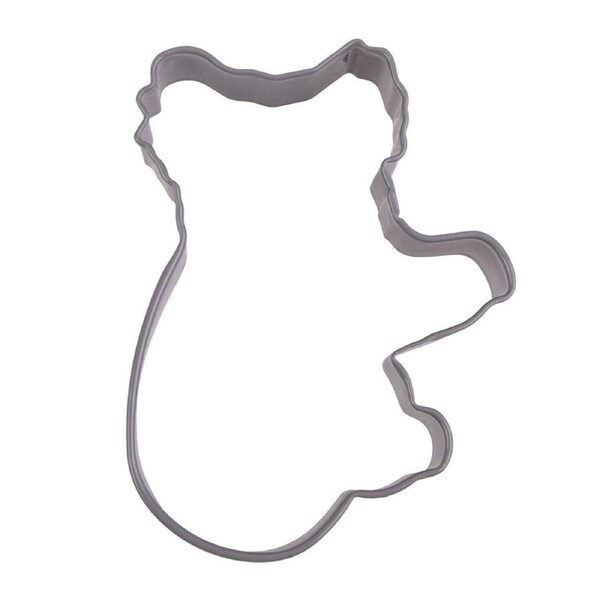 R&M Koala Cookie Cutter Polyresin Coated Steel Biscuit Bake Mould 9.5cm Grey