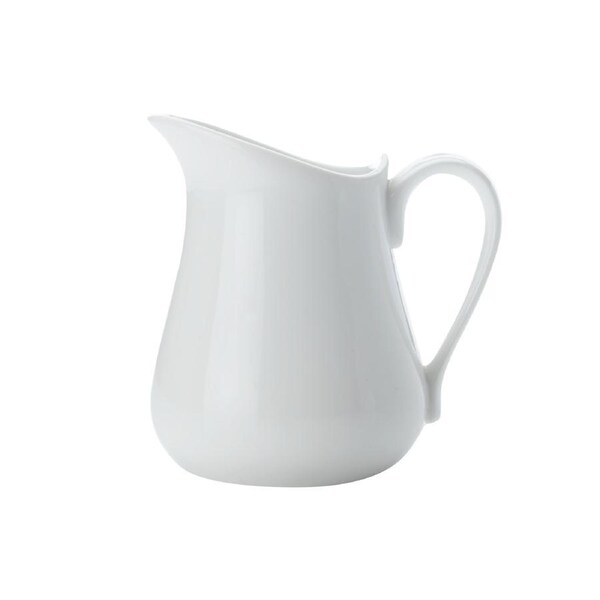 Maxwell & Williams White Basics 1L Porcelain Jug Pitcher Water/Juice Container