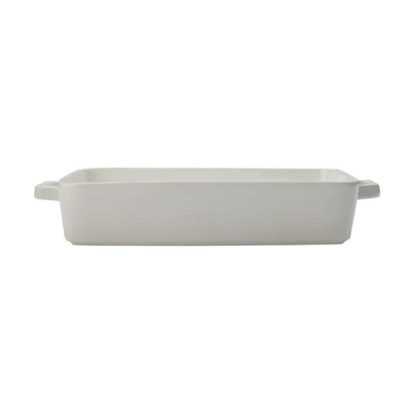 Maxwell & Williams Epicurious Lasagne Baking Dish 36x24.5cm Porcelain Rect White