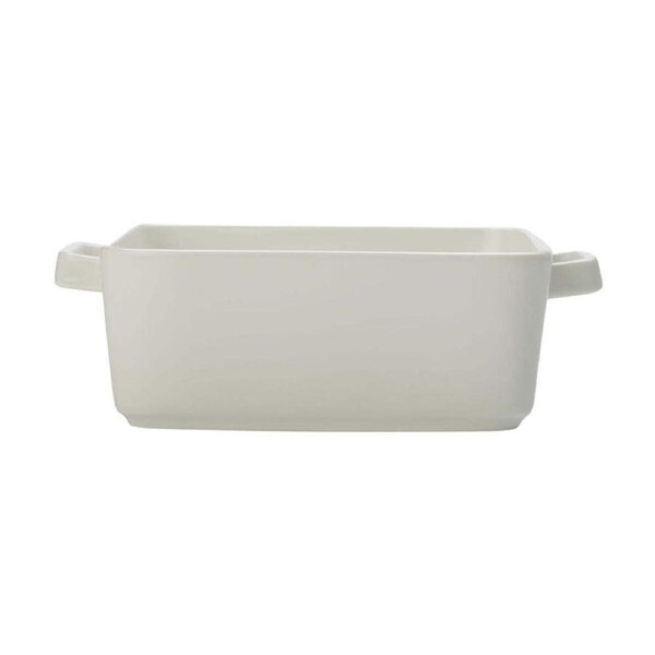 Maxwell & Williams Epicurious Square Baker 19x7.5cm Porcelain Oven Bakeware WHT