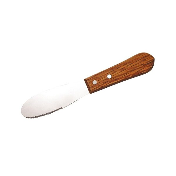Cuisena Stainless Steel/Hardwood Spreader For Butter/Frosting Kitchen Utensil