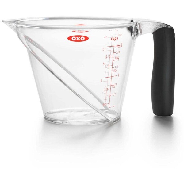 Oxo Good Grips 16oz Angled Measuring Cup Kitchen Baking/Cooking Jug w/Handle CLR