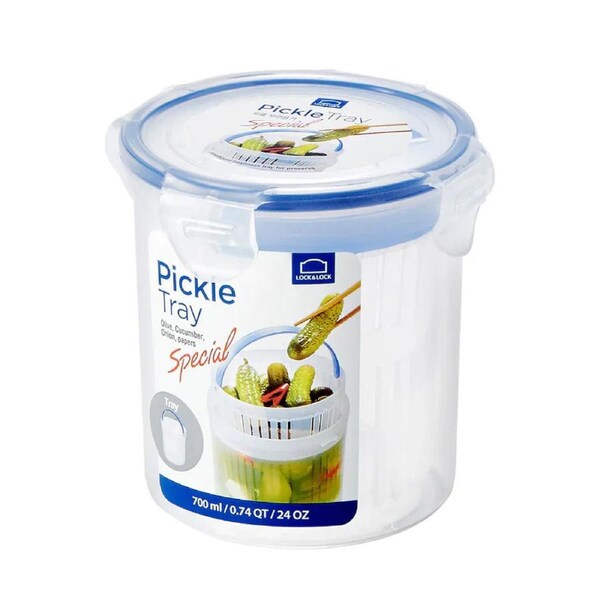 Lock & Pickle Container With Draining Basket 700ml