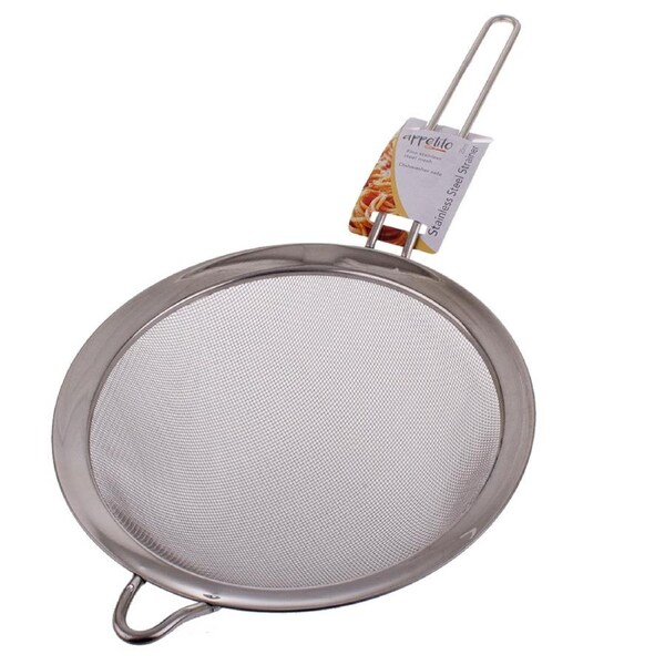 Appetito Stainless Steel Mesh Strainer Home Kitchen Cooking Utensil 20cm