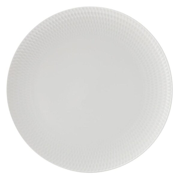Maxwell & Williams White Basics Diamonds Porcelain 27cm Kitchen Dinner Plate