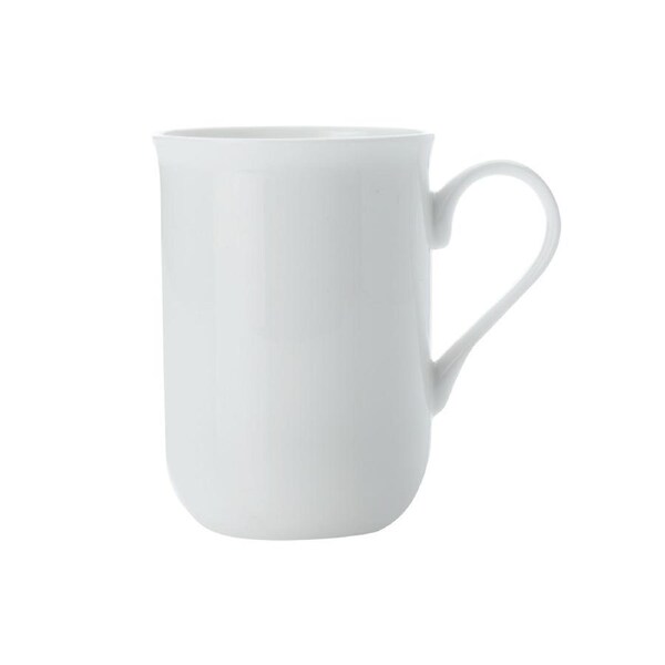 Maxwell & Williams Fine Bone China 340ml Cashmere Regent Mug Coffee Cup White