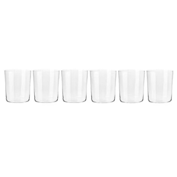 6pc Krosno Harmony 500ml Glass Tall Tumbler Set Wine/Juice Party Drinkware Clear