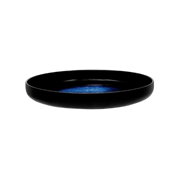 Maxwell and Williams Caviar Midnight High Rim Platter Premium Porcelain 28cm
