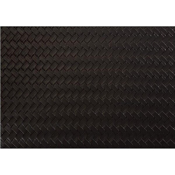 Maxwell & Williams Table Accents Leather Look Placemat 43x30cm PVC Mat Black