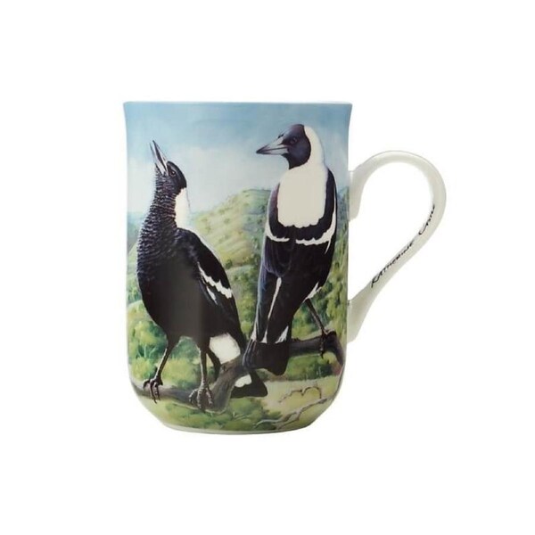 Maxwell & Williams Birds of Australia 300ml Bone China Mug Coffee Tea Cup Magpie