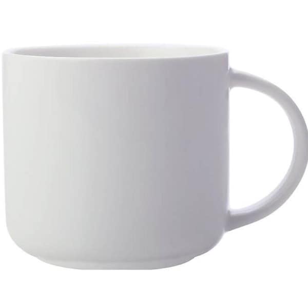Maxwell & Williams White Basics 440ml Snug Mug Coffee/Tea Hot Drink Cup White