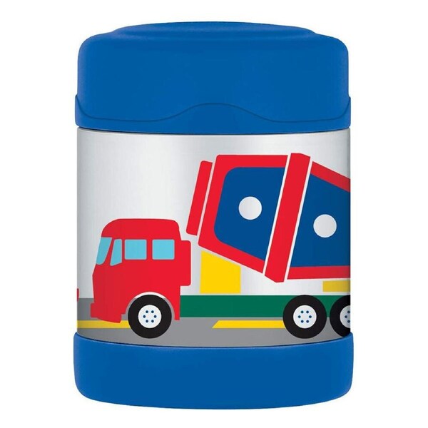 Thermos 290ml Funtainer Vacuum Insulated Food Jar Construction Vehicles SS