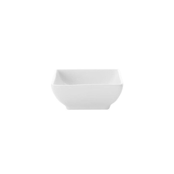 Maxwell & Williams White Basics 7cm Porcelain Square Sauce Dip Container Bowl