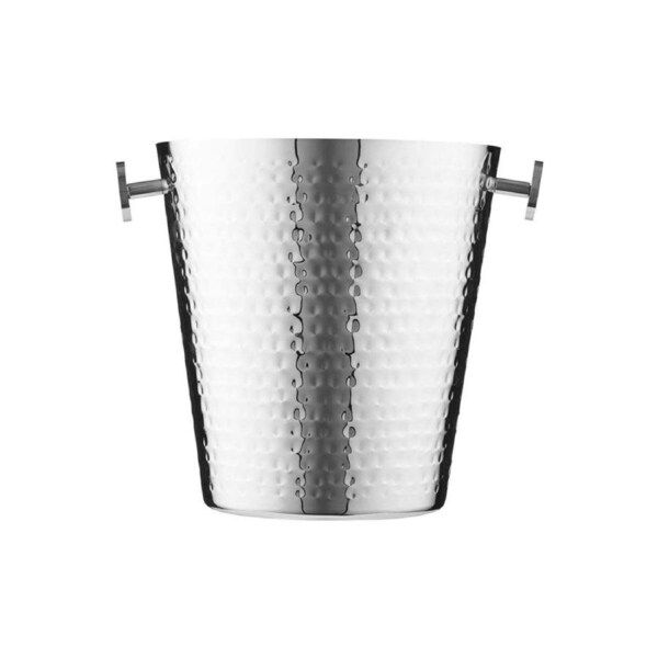 Maxwell & Williams Cocktail & Co Lexington Hammered Champagne Bucket S/S Silver