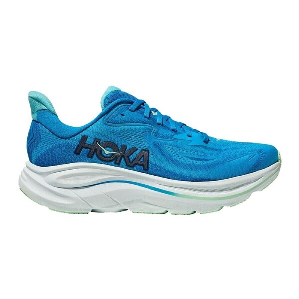 AS__Hoka Men's Clifton 10 Running Shoes Hoka Blue/Skyward Blue Men's Footwear Size (US) 12
