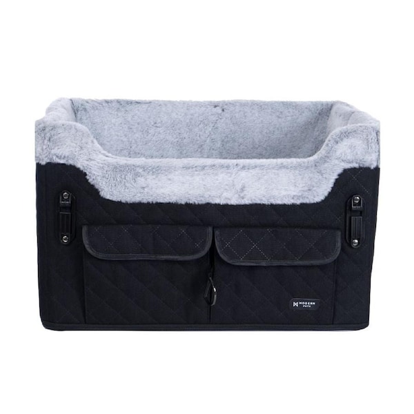 Elevated Dog Car Seat Black - Medium
