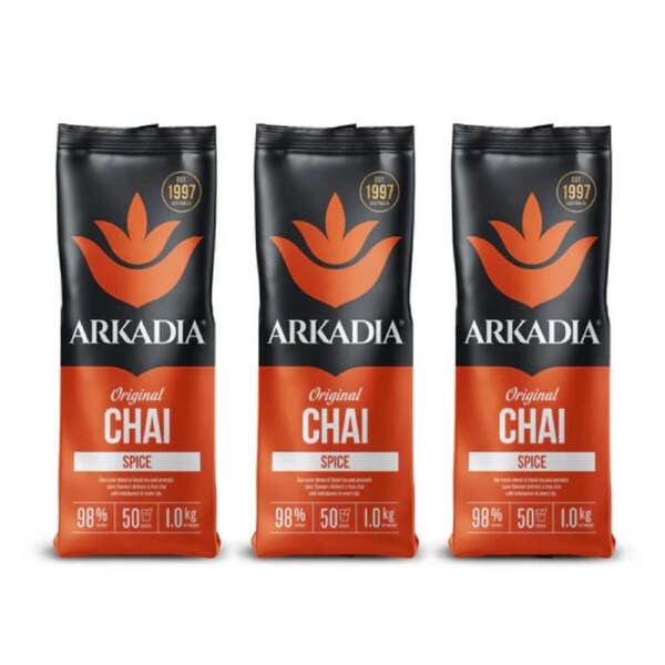 Arkadia Chai Spice 3 x 1kg Bag Bundle- Bulk up and SAVE