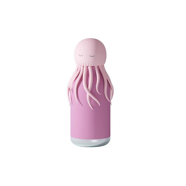 Asobu Bestie Bottle Jellyfish Double Wall Insulated Bottle 460ml - Purple