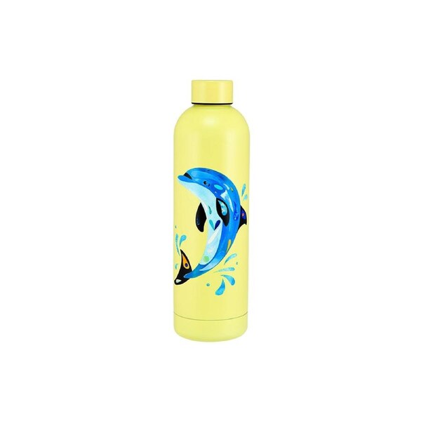Maxwell & Williams Pete Cromer Ozzie Ocean Insulated Bottle 750ml - Dolphin