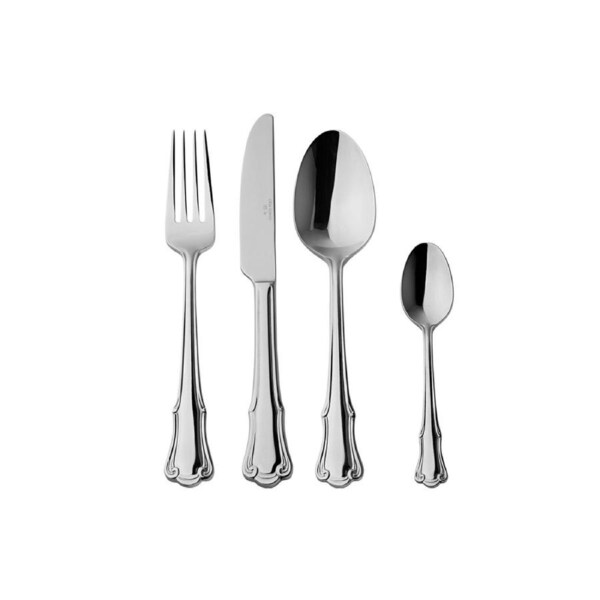 24pc Casa Domani Castello Cutlery Set Made From Stainless Steel with Gift Box