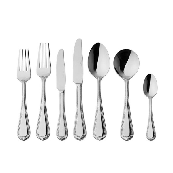 56pc Casa Domani Brocade Cutlery Made From Set Stainless Steel with Gift Box