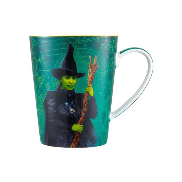 Maxwell & Williams Wicked Magical Conical Durable Ceramic Mug 450ML - Elphaba