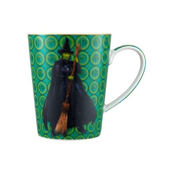 Maxwell & Williams Wicked Magical Conical Ceramic Mug 450ml - Elphaba Magic