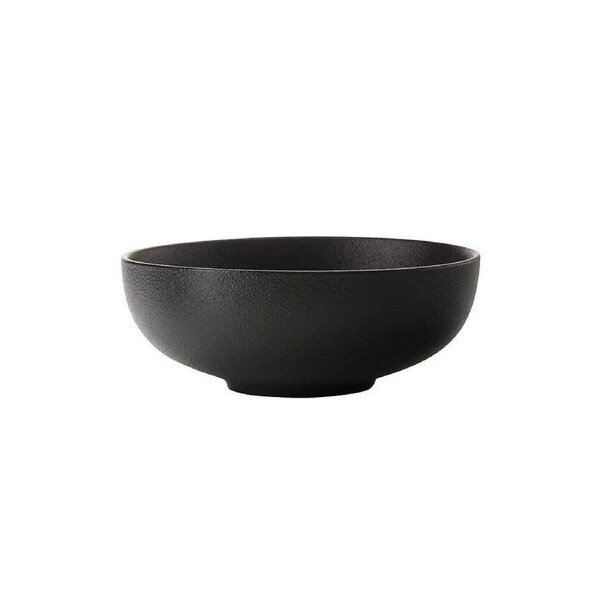 Maxwell & Williams Porcelain Caviar Coupe Bowl 19x7cm Dinnerware - Black