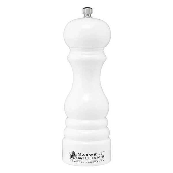 Maxwell & Williams Seasons Salt/Pepper Mill 15cm Gift Boxed - White