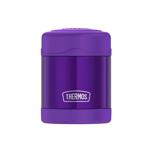Thermos 290 ml Funtainer Double Wall Vacuum Insulated Food Jar-Violet