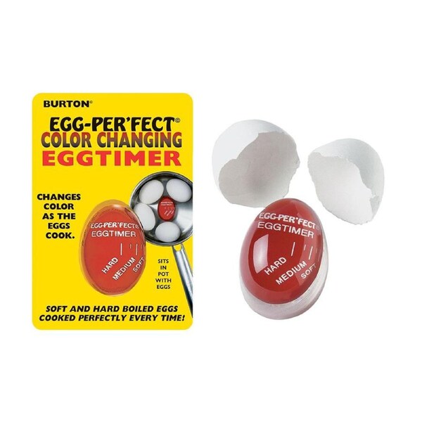 Burton Egg Perfect Heat Sensitive Color Changing Egg Timer Cooking Tools