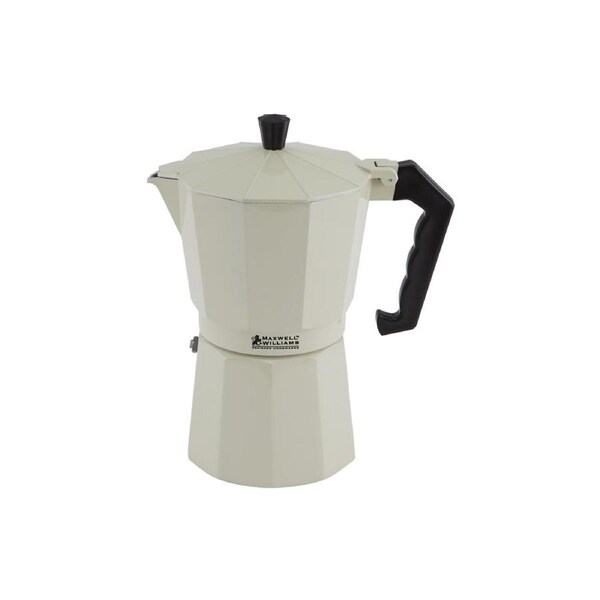 Maxwell & Williams 9 Cups Blend Traditional Stovetop Espresso Maker-Sand