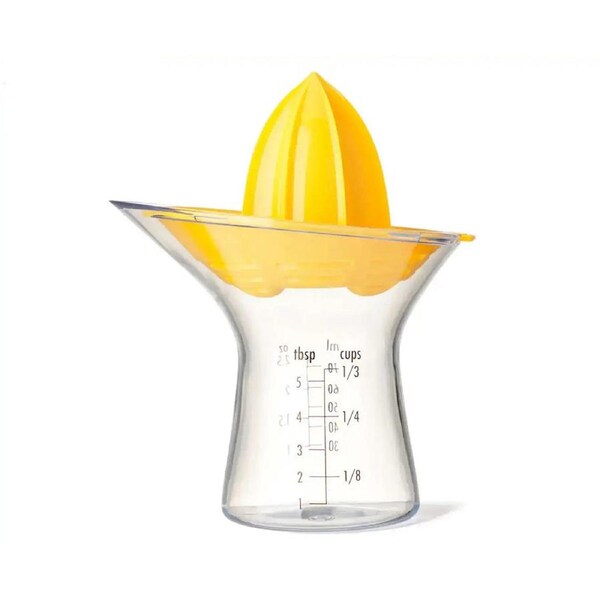 Oxo Good Grips Unique Reamer Design Small Citrus Juicer Compact Container