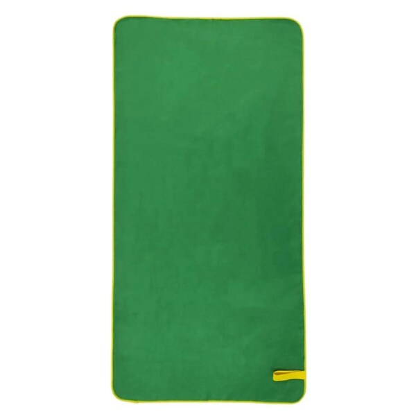 Pure Zone 50x100 cm Quick Drying Lightweight Sports Towel w/ Loop-Green
