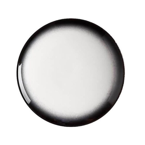Maxwell & Williams 20 cm Caviar Durable Porcelain Coupe Plate - Granite