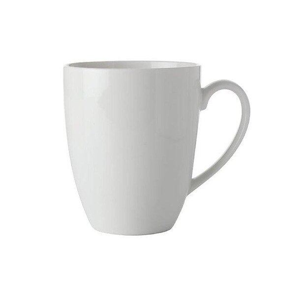 Maxwell & Williams 480 ml White Basics Durable Porcelain Coupe Mug - White