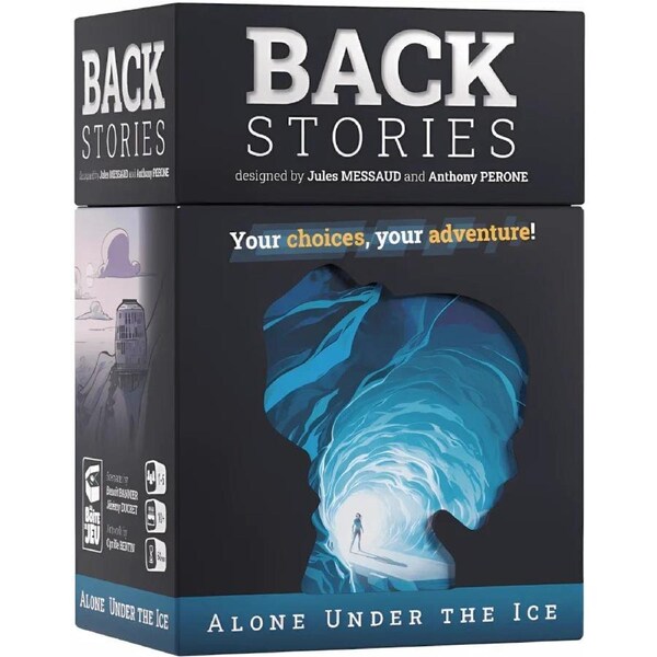 Lucky Duck Games Backstories: Alone Under the Ice Tabletop Game