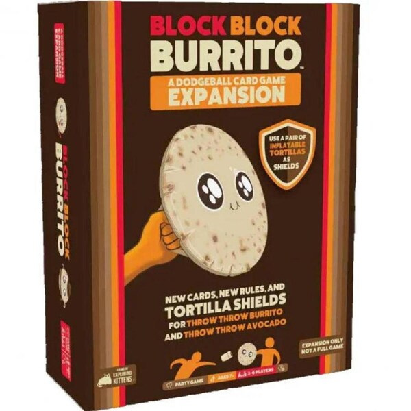 Exploding Kittens Block Block Burrito Party Game
