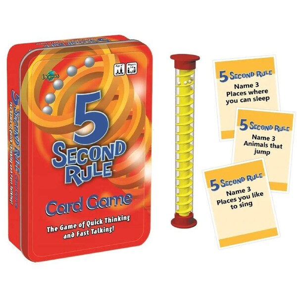 U Games 5 Second Rule Tinned Family Game