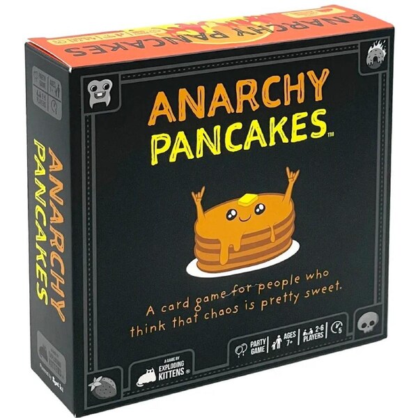 Exploding Kittens Anarchy Pancakes Family Card Game
