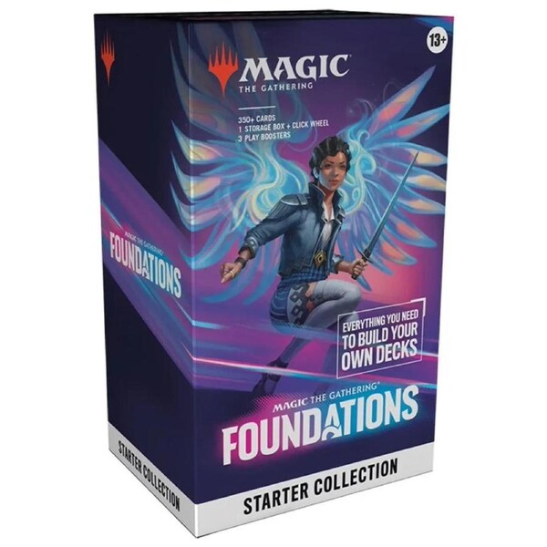 Magic the Gathering Foundations Starter Collection 3 Play Boosters 350 Plus Magic Cards