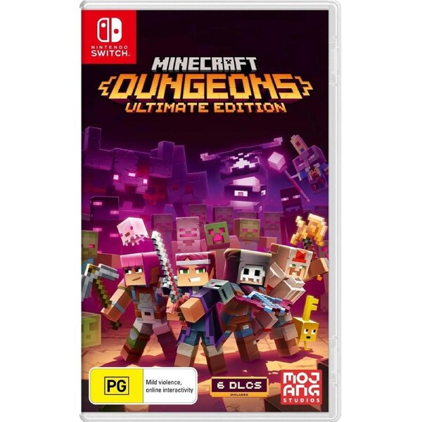 Minecraft Dungeons Ultimate Edition Nintendo Switch Game