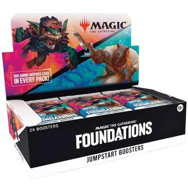 Magic the Gathering Foundations Jumpstart Boosters 24 Boosters Per Display