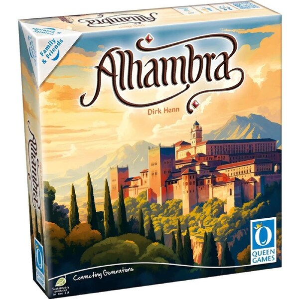 Queen Games Alhambra Tabletop Strategy Game