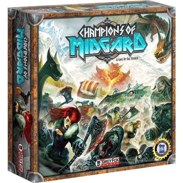 Grey Fox Games Champions of Midgard Tabletop Strategy Game