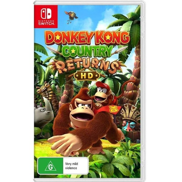 Donkey Kong Country Returns HD Nintendo Switch Game