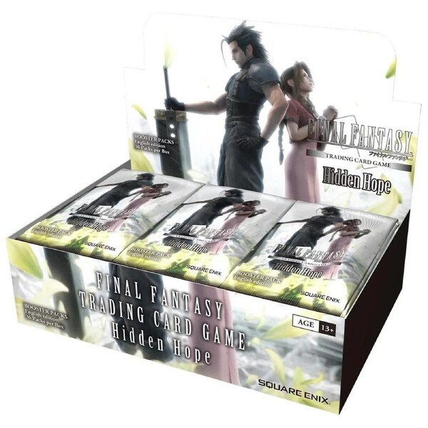 Final Fantasy Trading Card Game Opus XXII Hidden Hope 36 Booster Packs Display Box